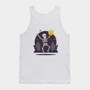 Dancing Skeleton Tank Top